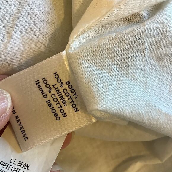 L.L. Bean Sleeveless Cotton Dress 😎😊💖 - Picture 4 of 5